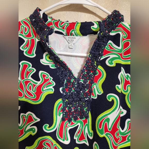 Crown & Ivy Elephant Mini Dress - Picture 3 of 6